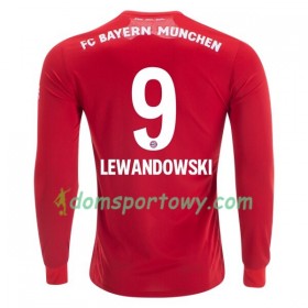 Koszulka Bayern Monachium Robert Lewandowski 9 Domowe Koszulki Piłkarskie 2019-2020 Długi Rękaw